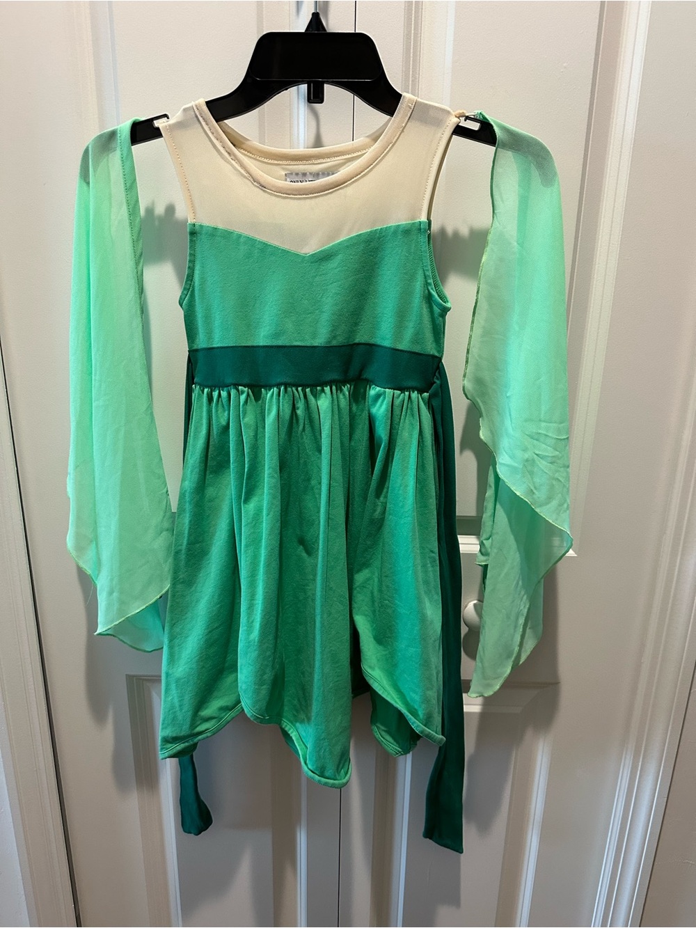 Only Little Once Tinkerbell Disney Costume Soft Size 6 Detachable Wings